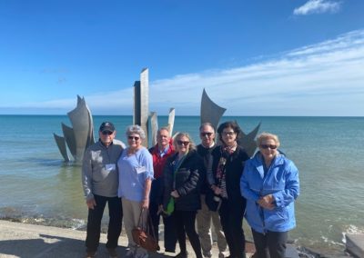 Les Braves Monument, Omaha Beach, Normandy, France